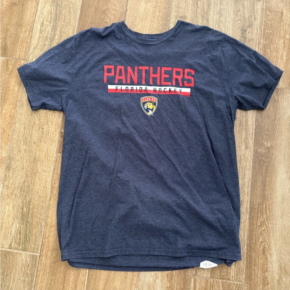 Panthers Florida Hockey Navy T-Shirt